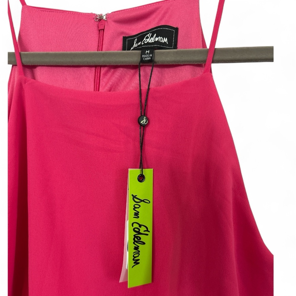 Sam Edelman Women’s Fuchsia Midi Dress.  NWT - Picture 3 of 6